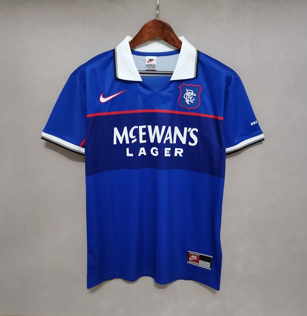 AAA Quality Rangers 97/99 Home Soccer Jersey